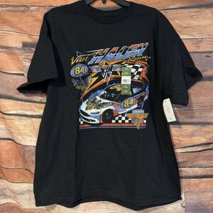 Van Halen Racing Men's XL Graphic T-Shirt #84 Rock Band Black Tee NWT NEW